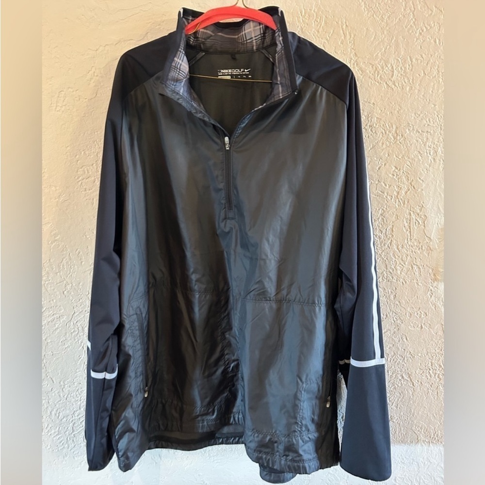 Nike men’s lightweight black quarter zip pullover size XXL